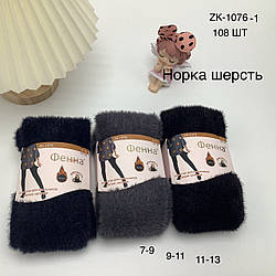 Підліткові колготи з хутром норки Розміри: 7-13 років (30268)