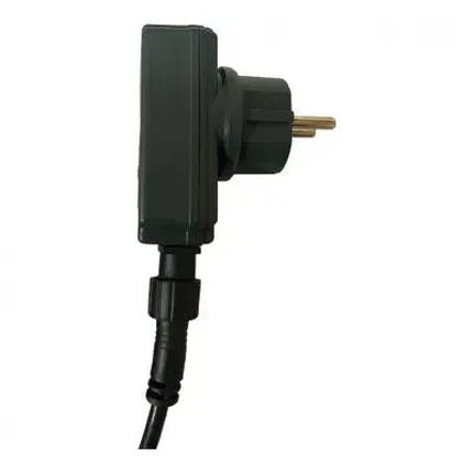 Вулична гірлянда 800 LED, 50 м, мультиколірне світло, зелений провід, 8 режимів мерехтіння, святкова світлодіодна гірлянда, фото 3