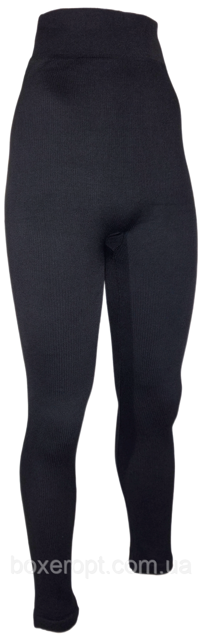 Лосини жіночі в рубчик на хутрі Король (No.C05-1, L-7XL)