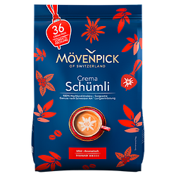 Кава в чалдах Senseo Movenpick Schumli 36шт Німеччина сенсео м'яка кава мовенпік