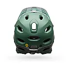 Велошолом BMX даунхіл трансформер Bell Super DH MIPS Spherical Rumble Matte Green/Grey M (55-59см), фото 2