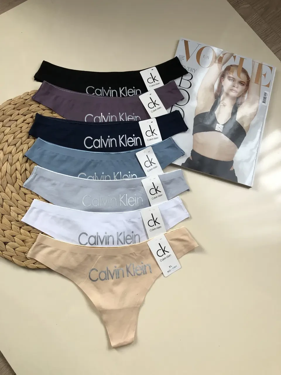 Бавовняні трусики стрінги, фото 1