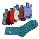 Жіночі шкарпетки зимові вовняні високі в рубчик Корона 36-41, набір 10 пар/уп., фото 3