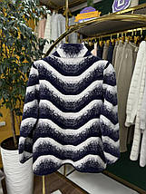 Неймовірний жіночий кардиган, тканина "Альпака" розмір 58, фото 3