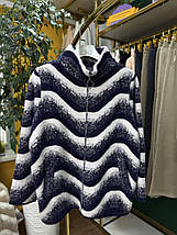 Неймовірний жіночий кардиган, тканина "Альпака" розмір 58, фото 5