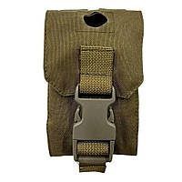 Универсальный мужской подсумок под гранату 2M Койот из Cordura 1000D для быстрого доступа