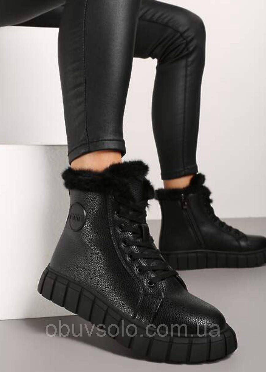 Ботинки утепленні хутром PL, фото 1