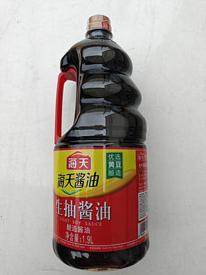 Соевий соус світлий (легкий) 1.9л tm Haday, фото 1