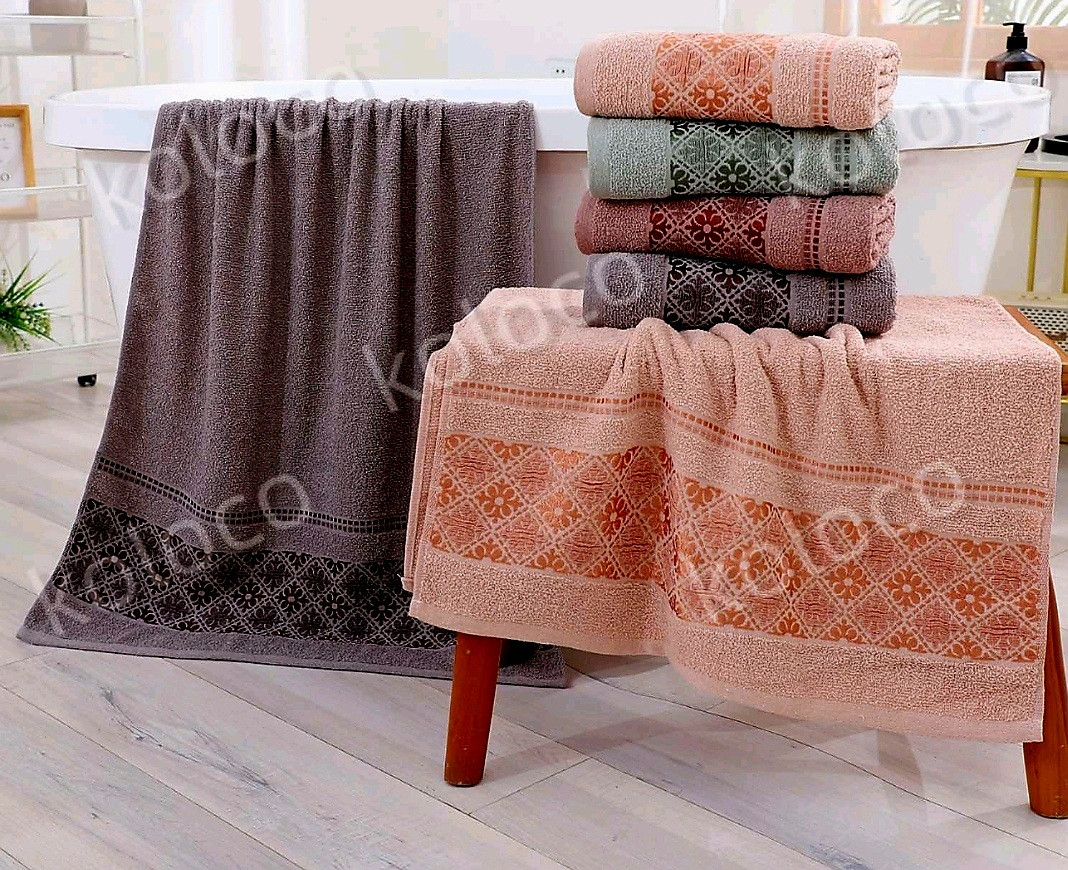 Махровий лицевий рушник мод 334 (8), фото 1