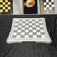 Шашки з каменю 30х30см подарункові, фото 4
