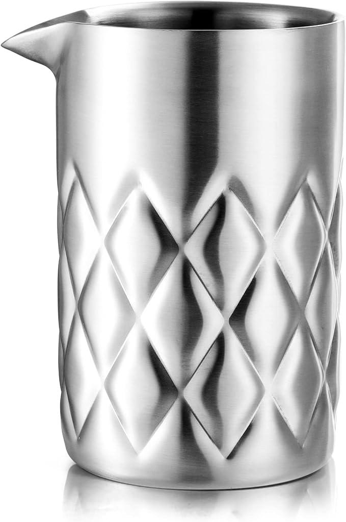 Склянка для змішування коктейлів Nicunom. Для мартіні з нержавіючої сталі, шейкер з обважненим дном, фото 1