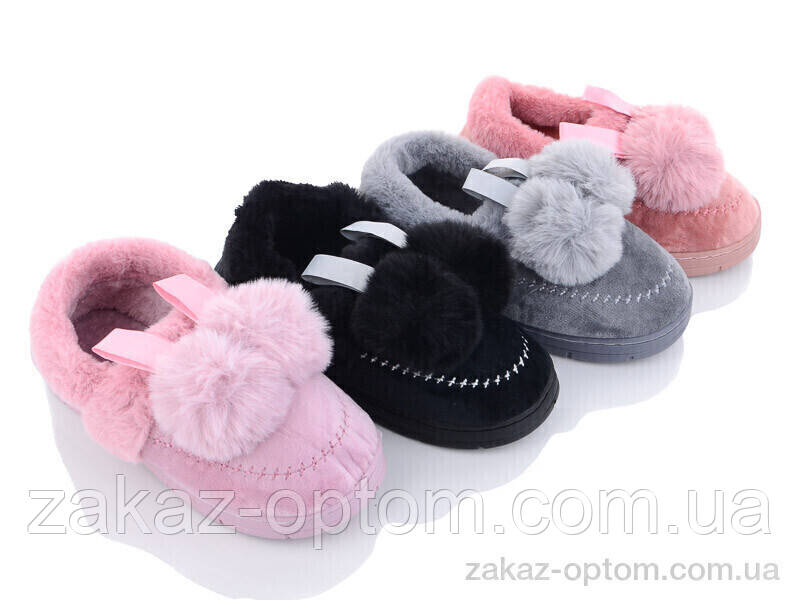 Тапки дитячі зима (24 пар р.30-35) RY12 mix