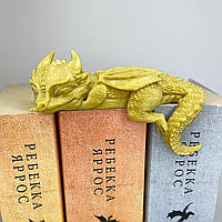 Декор для книжкової полиці Finding Дракон Андарна Фігурка Золотистий 11 × 4 × 6 см