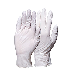 Рукавиці Медичні білі S 100  шт.