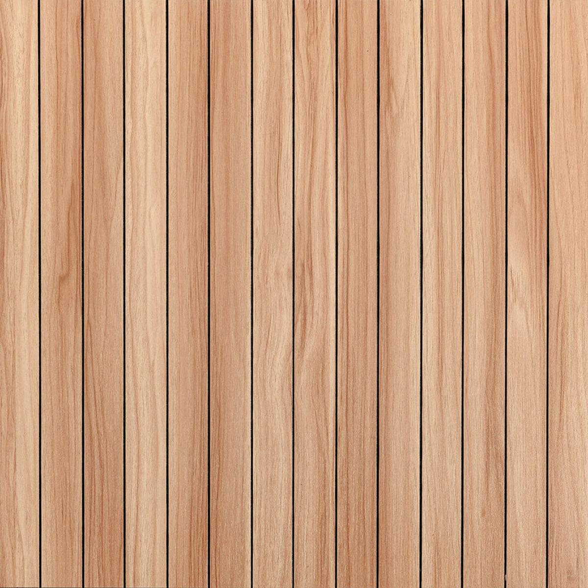 Покриття вінілове самоклеюче 3D рейки 600х600х2,8мм Тік золотистий SW-00002203, фото 1