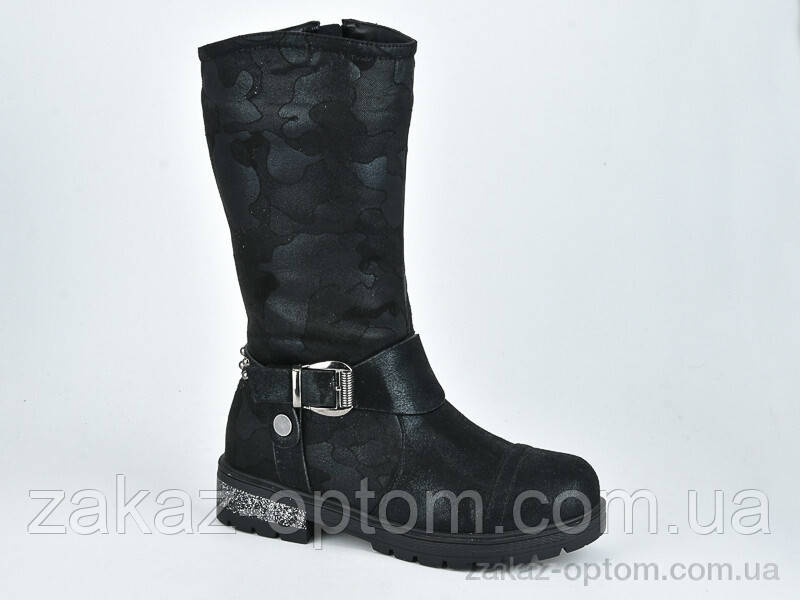 Чоботи дитячі зима (8 пар р.32-37) W121-1 black