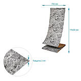 R061-2-20 Панель стінова у рулоні 3D 700х19600х2мм Мармур Чорний (D) SW-00002279, фото 4