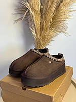 Зимове взуття UGG Tazz. Угги шоколадні зима 2025-2026