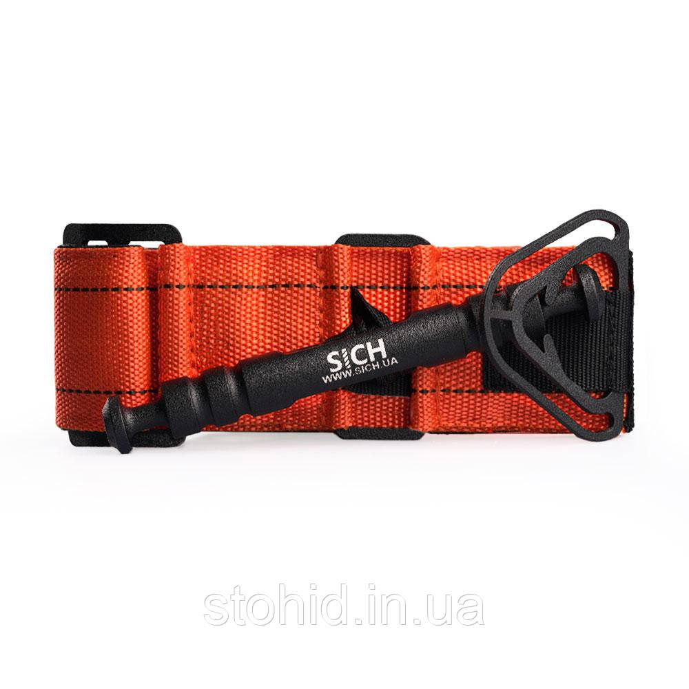Оранжевий SICH-Tourniquet – кровоспинний джгут-турнікет “СІЧ”, фото 1