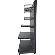 Торговий стелаж TSР/P-1 (1650х950) пристінний перфорований, фото 3