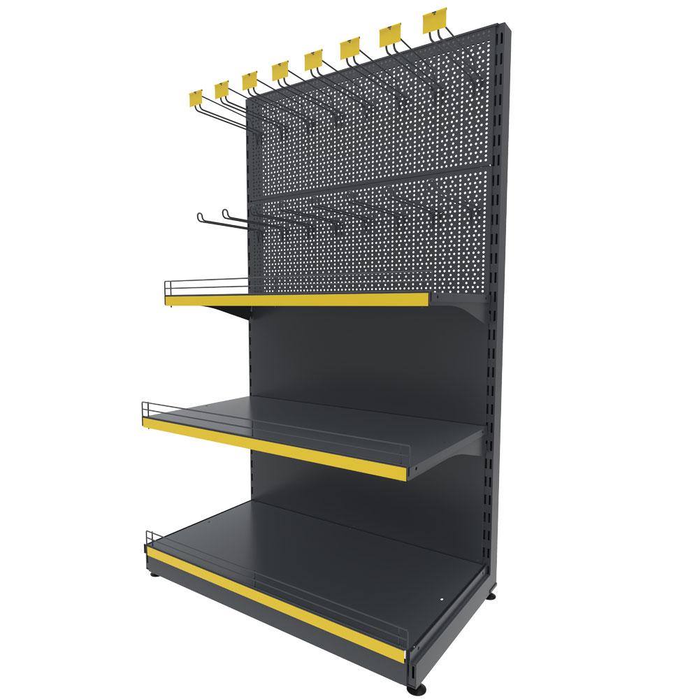 Торговий стелаж TSР/P-1 (1650х950) пристінний перфорований, фото 1