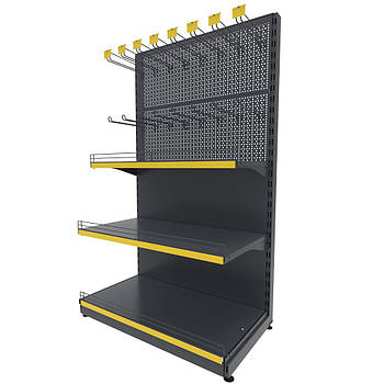 Торговий стелаж TSР/P-1 (1650х950) пристінний перфорований