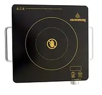 Настільна інфрачервона плита 2000 Вт із сенсорним керуванням склокераміка компактна для дачі та будинку