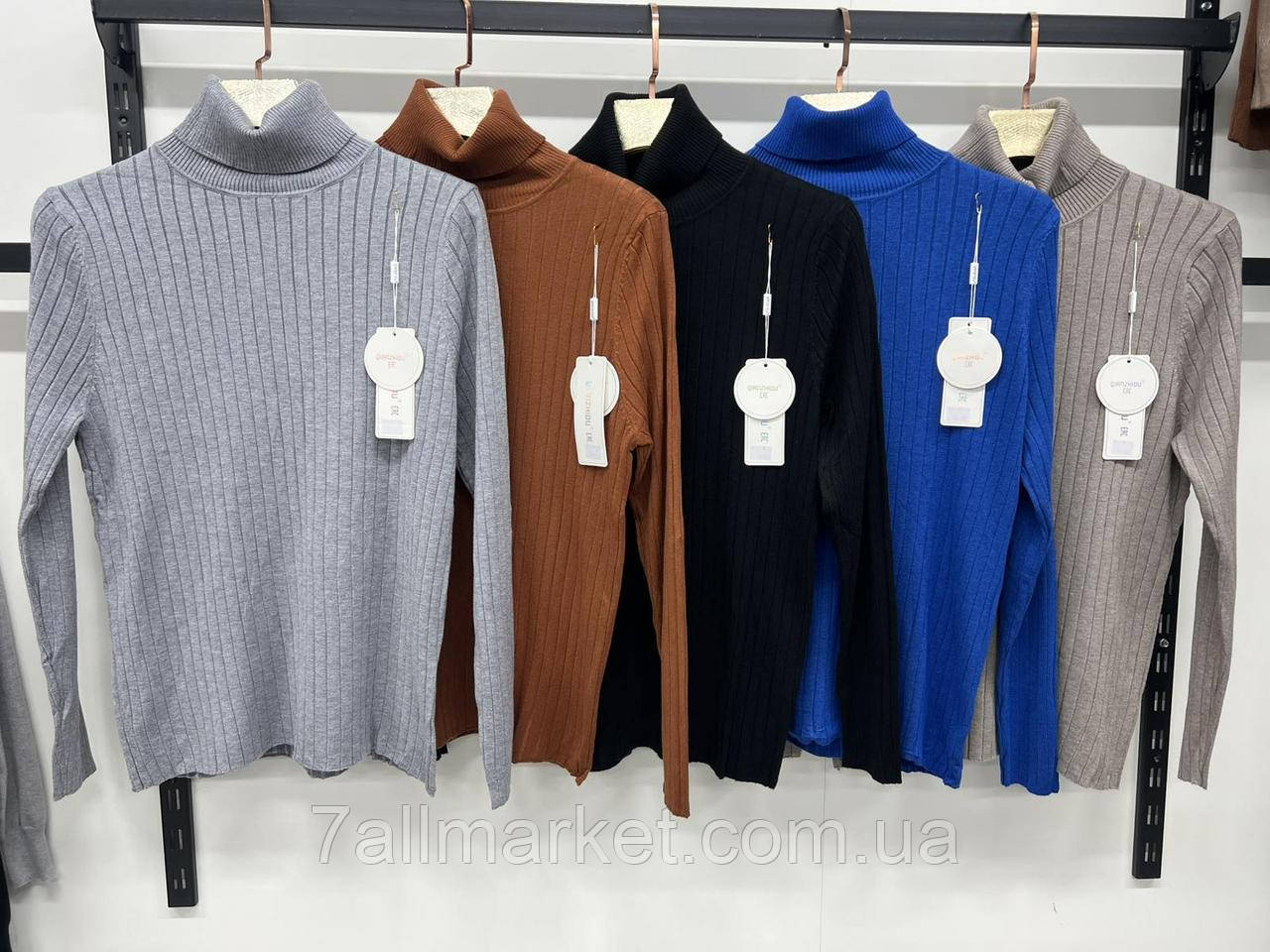 Гольф жіночий кашемір із закотом розмір 58-60 (мікс) "CHINH" недорого від прямого постачальника