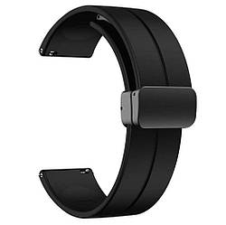Ремінець Primolux Magnetic Silicone для годинника Garmin Vivoactive 5 / Vivoactive 6 - Black