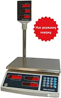 Ваги торговельні ІКС ICS 15NT зі стійкою 15 кг