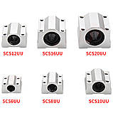 Лінійний підшипник у корпусі Kingroon (SCS6UU), алюміній, фото 2