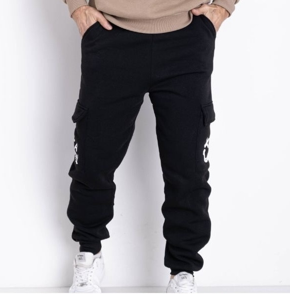 Теплі спортивні штани-карго на байці"GODSEND" Art: 6720, фото 1