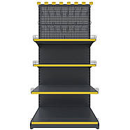 Торговий стелаж TSР/P-5 (2035х950) пристінний перфорований, фото 2