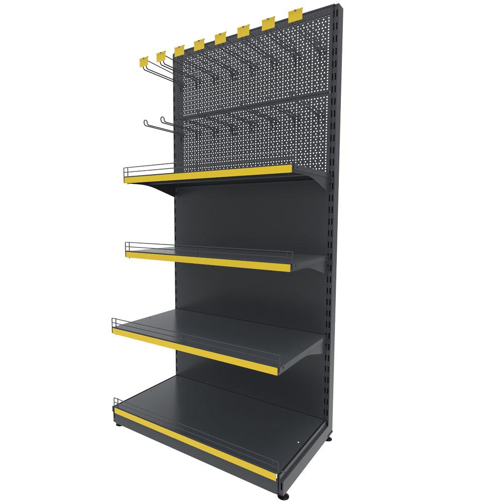 Торговий стелаж TSР/P-5 (2035х950) пристінний перфорований, фото 1