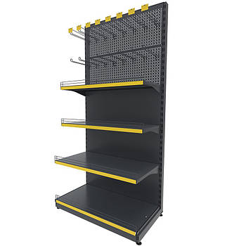 Торговий стелаж TSР/P-5 (2035х950) пристінний перфорований