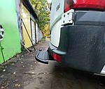 Фаркоп - Renault Master Мікроавтобус (2010--) з підніжкою (1 кол. база), з'ємний литий на 2 болтах на пластині