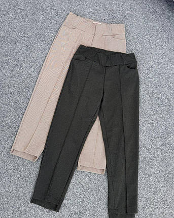 Жіночі брюки кашемір великого розміру батал Розміри: 48-50, 52-54, 56-58, фото 2