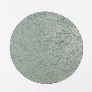 Серветка сервірувальна на стіл кругла Ø38 (см) Зелена HP-35-8GR