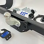 Фаркоп - Ford Transit Мікроавтобус (1986-2000) з'ємний литий на 2 болтах на пластині