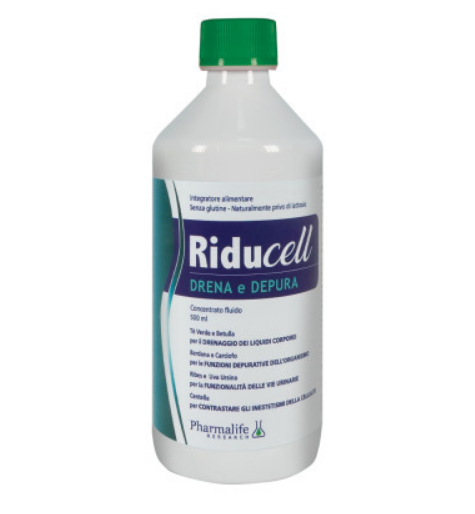 Комплекс (напій) для виведення зайвої рідини Riducell "Дренаж та очищення", 500 мл, фото 1