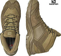 Мужские тактические черевики Salomon Саломон Coyote из Cordura для активного отдыха и спецподразделений