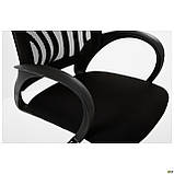 Крісло офісне Іон / Ion сидіння А-1/спинка Сітка чорна, фото 8