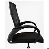 Крісло офісне Іон / Ion сидіння А-1/спинка Сітка чорна, фото 6