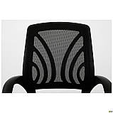 Крісло офісне Іон / Ion сидіння А-1/спинка Сітка чорна, фото 7