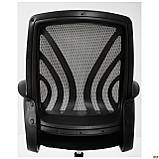 Крісло офісне Іон / Ion сидіння А-1/спинка Сітка чорна, фото 9