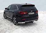 Фаркоп - Kia Sorento (UM) Кросовер (2013-2019) 7 місць, вставка під квадрат