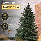 Лита штучна ялинка 2,3 м зелена Говерла Преміум TD-GOVGR23, фото 5