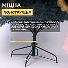 Лита штучна ялинка 2,1 м блакитна Говерла Преміум TD-GOVBL21, фото 3