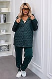 Костюм на флісі для пишних дам "Трьохнитка". Розміри: 48-50, 52-54, 56-58, 60-62, фото 7