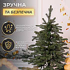Лита штучна ялинка 2,1 м зелена Ясеновська Преміум TD-JASGR21, фото 5